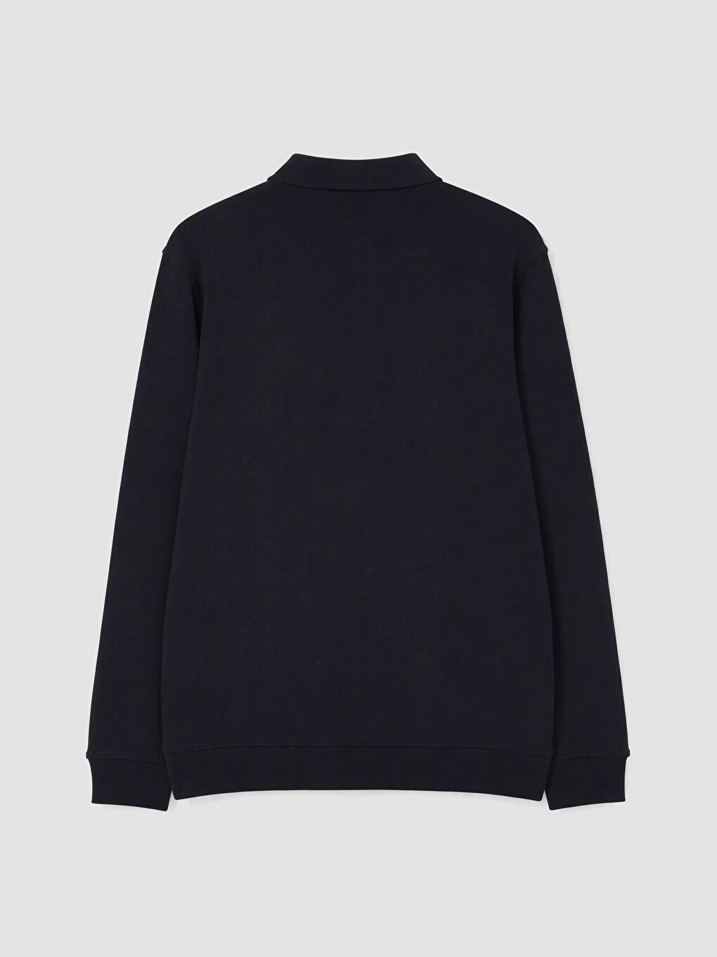 Polo Collar Men's Thick Sweatshirt-6