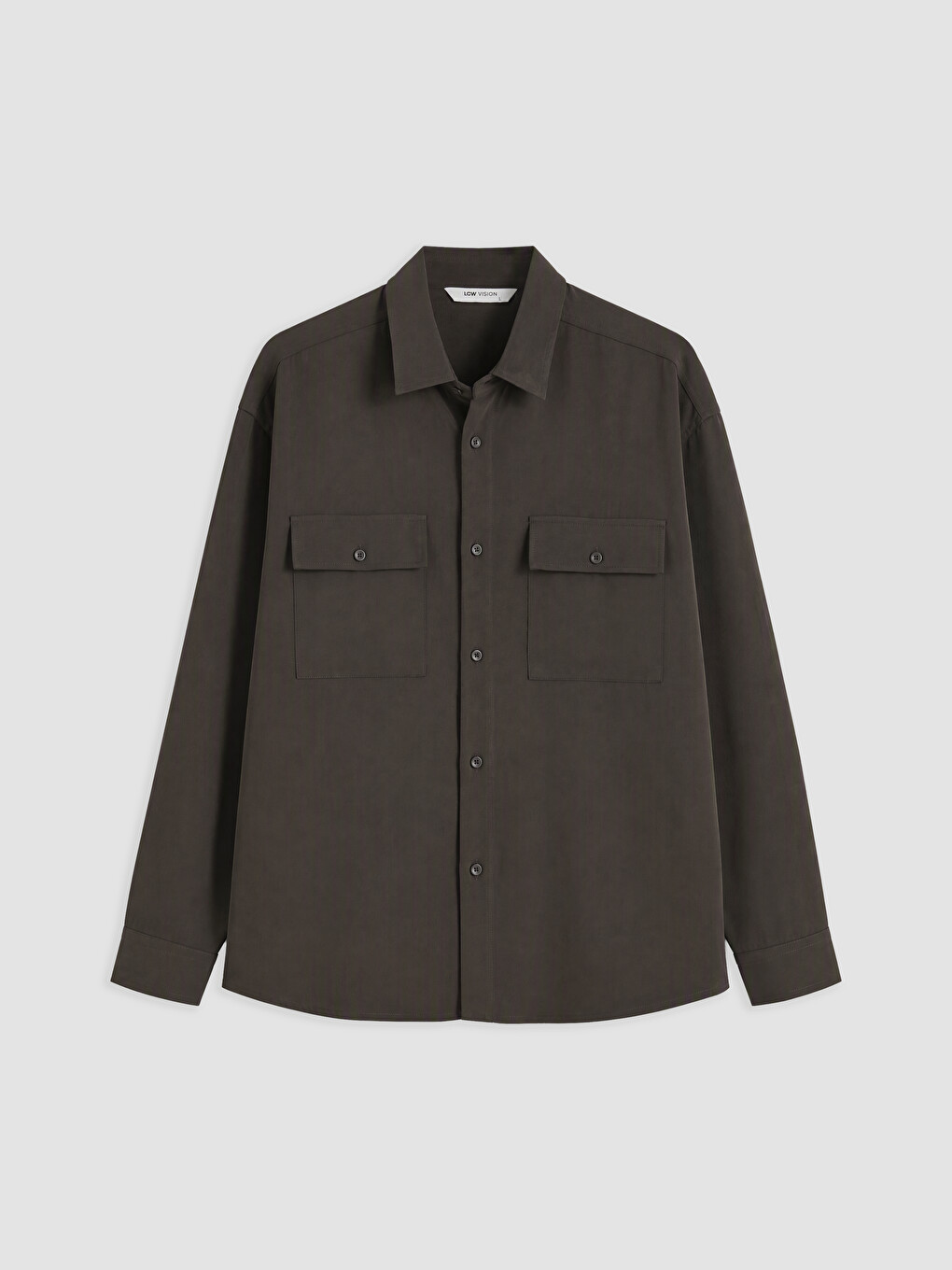 Man Brown Shirt