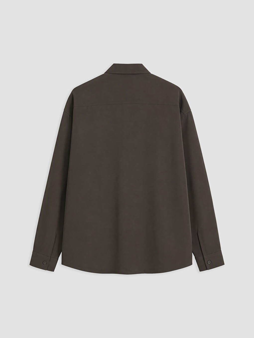 Man Brown Shirt-1