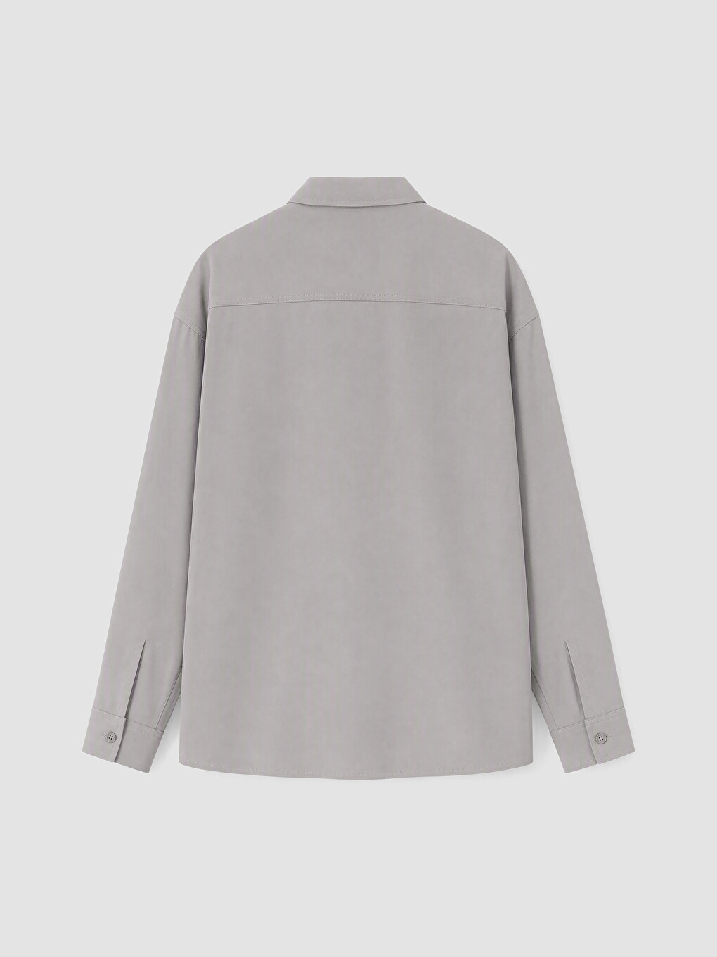 Relaxed Fit Shirt Collar Men's Shirt-2
