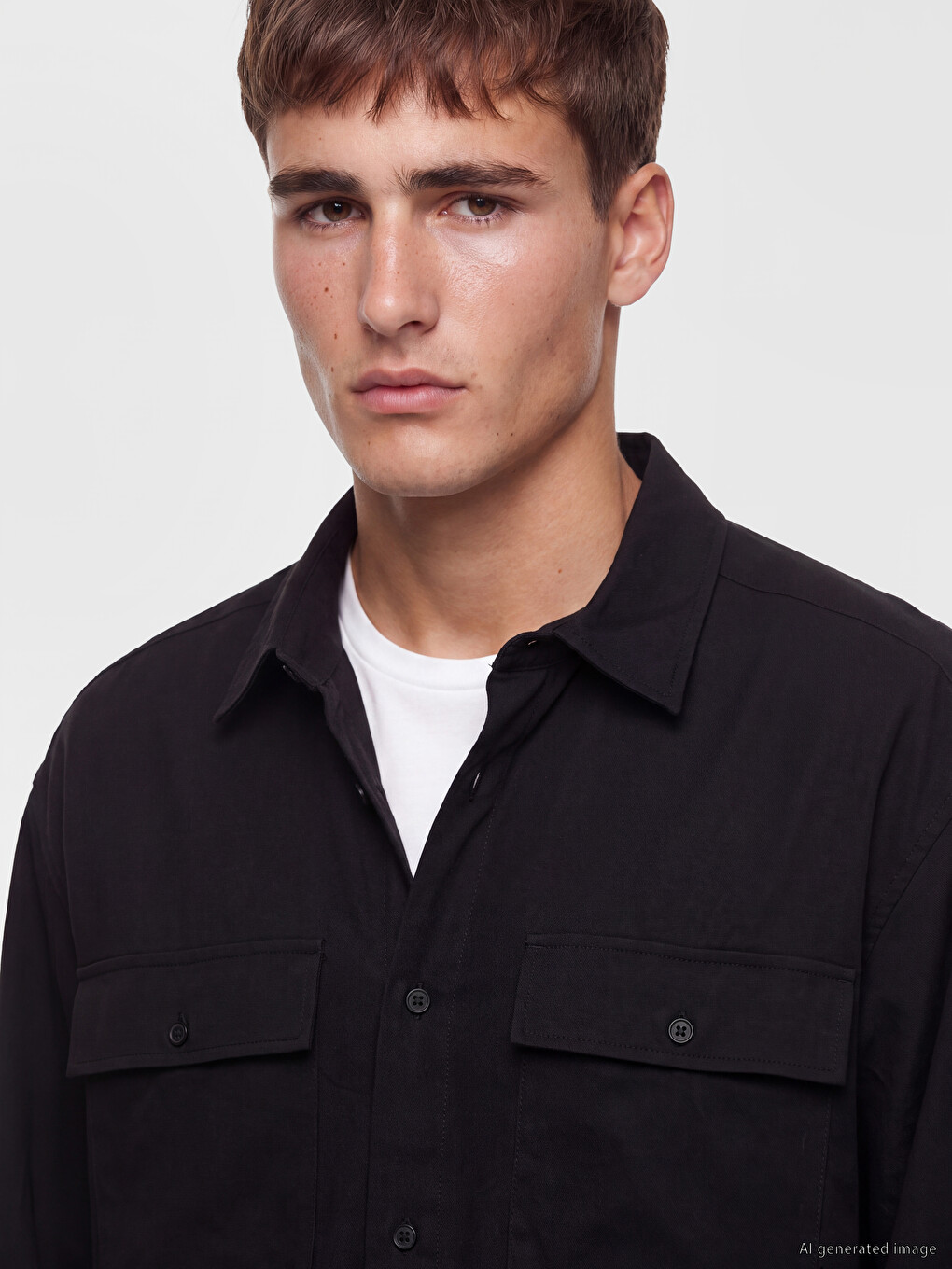 Relaxed Fit Men's Shirt-2