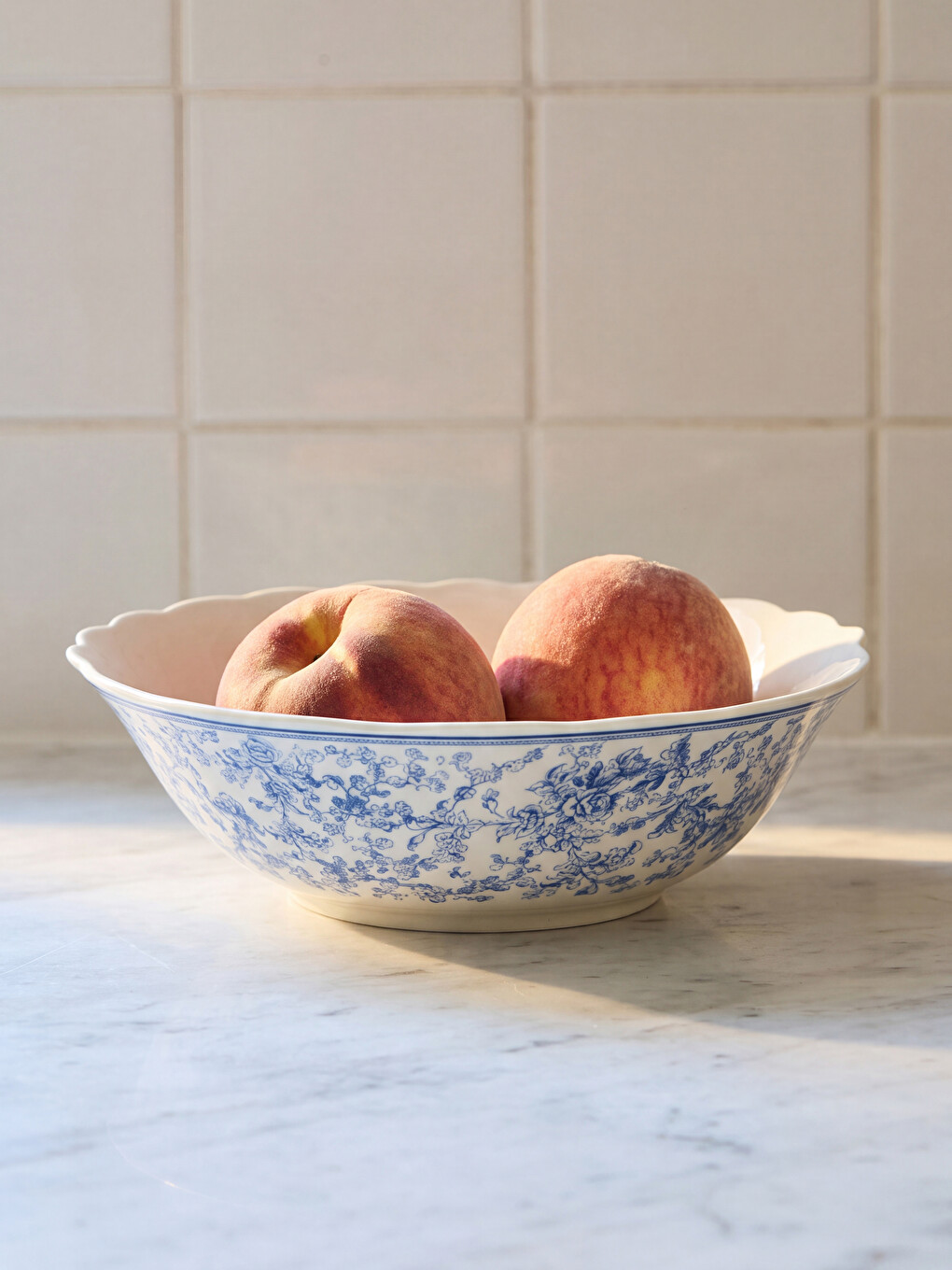 Patterned Salad Bowl 22.5 Cm