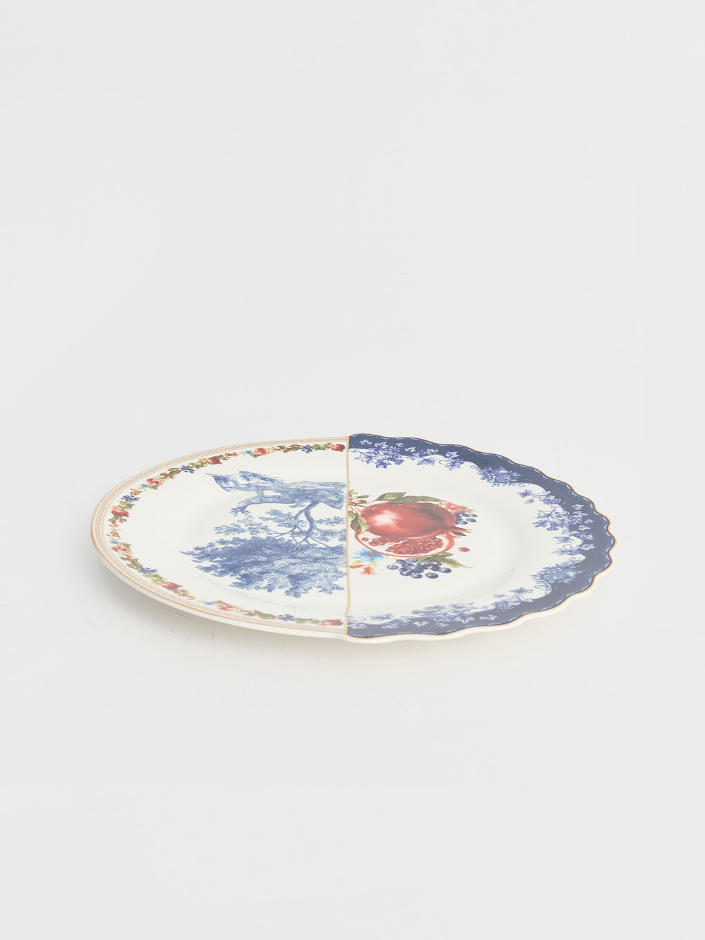 Porcelain Oval Serving Plate 28 Cm-1