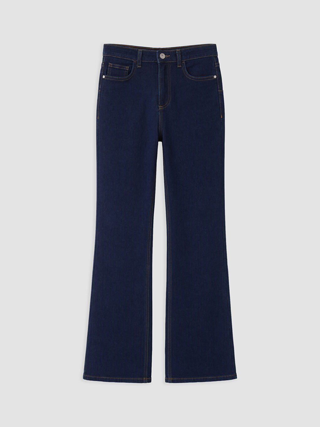 İndigo Slim Flare Jean-4