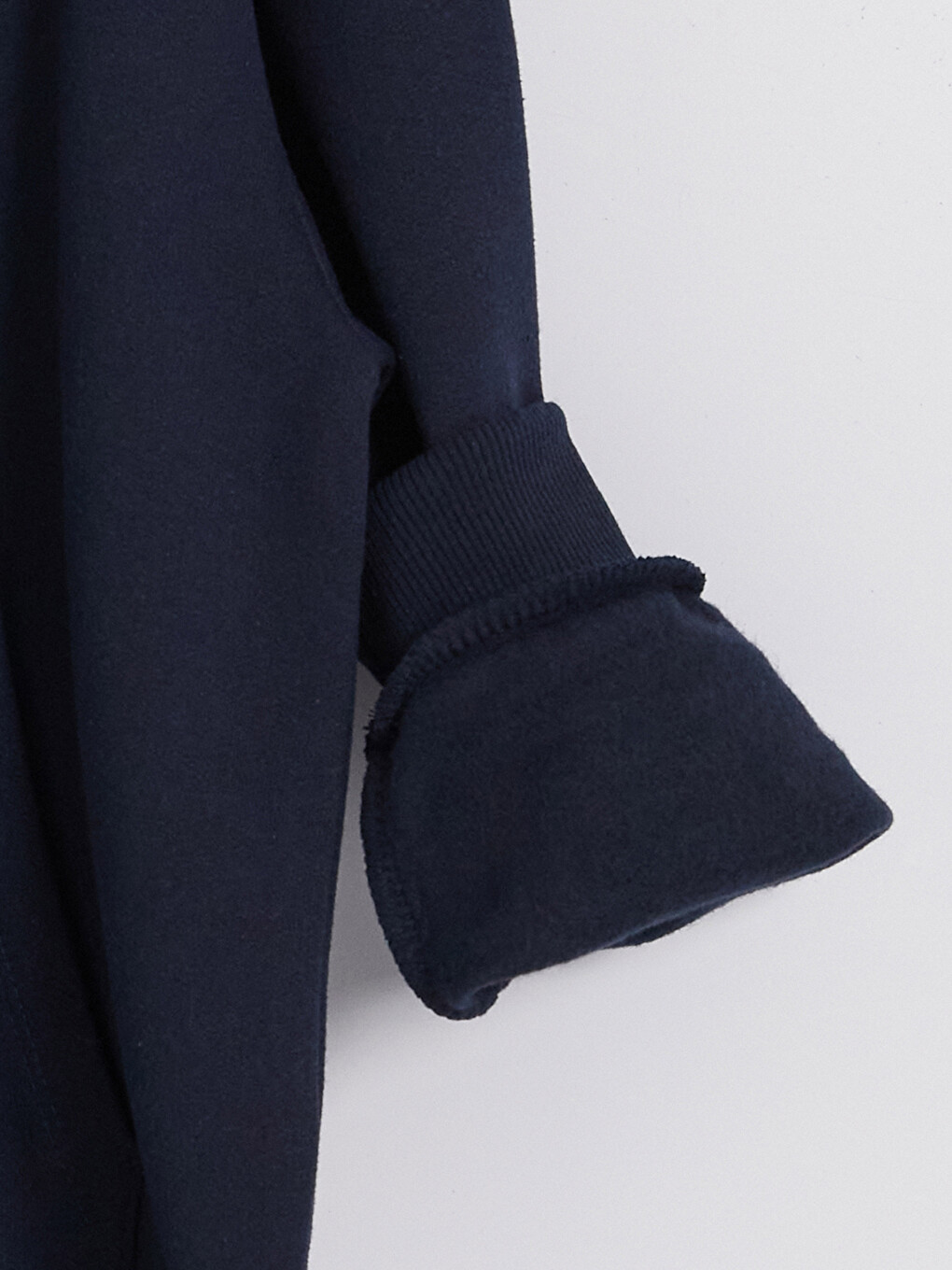 Lacivert Kapüşonlu Erkek Çocuk Sweatshirt-3