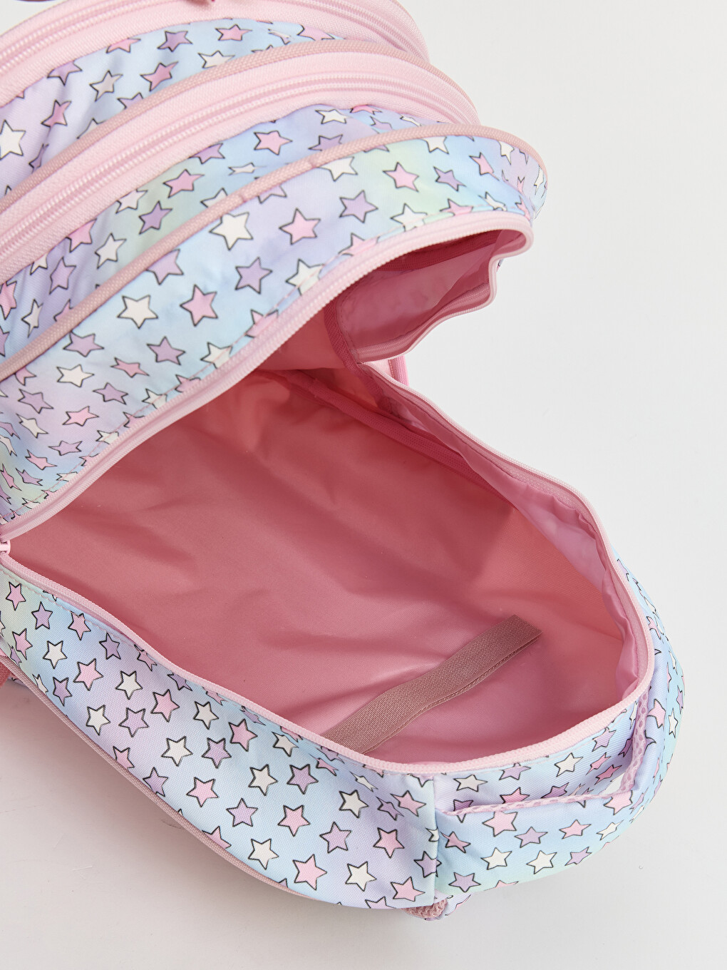 Karışık Minnie Mouse Baskılı Kız Çocuk Çekçekli Çanta-5