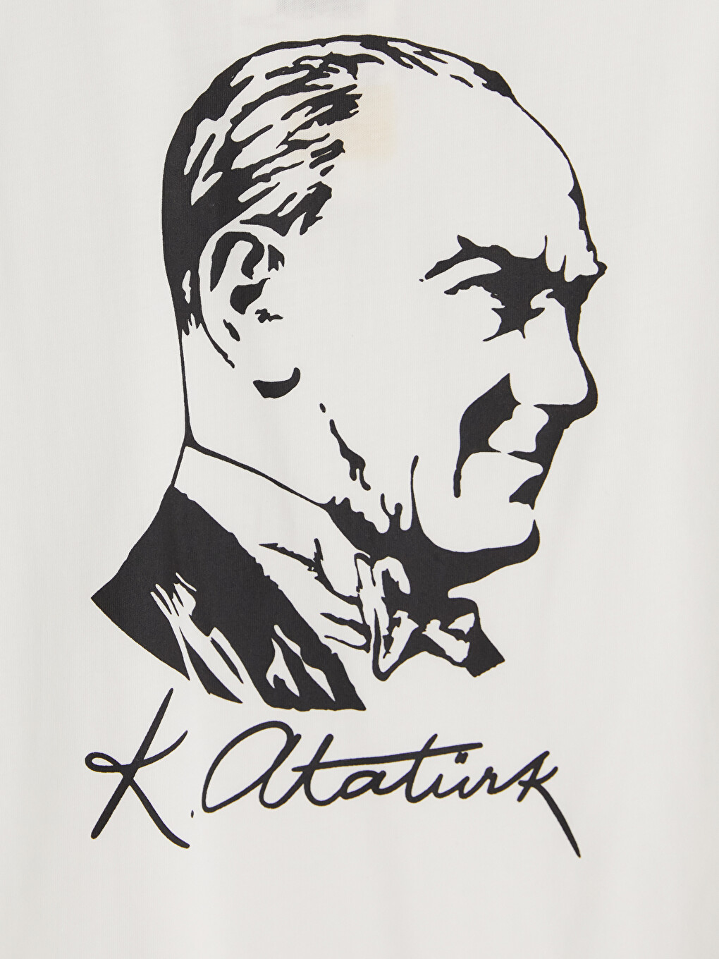 Majica Za Djevojčice Sa Atatürk Štampom-2