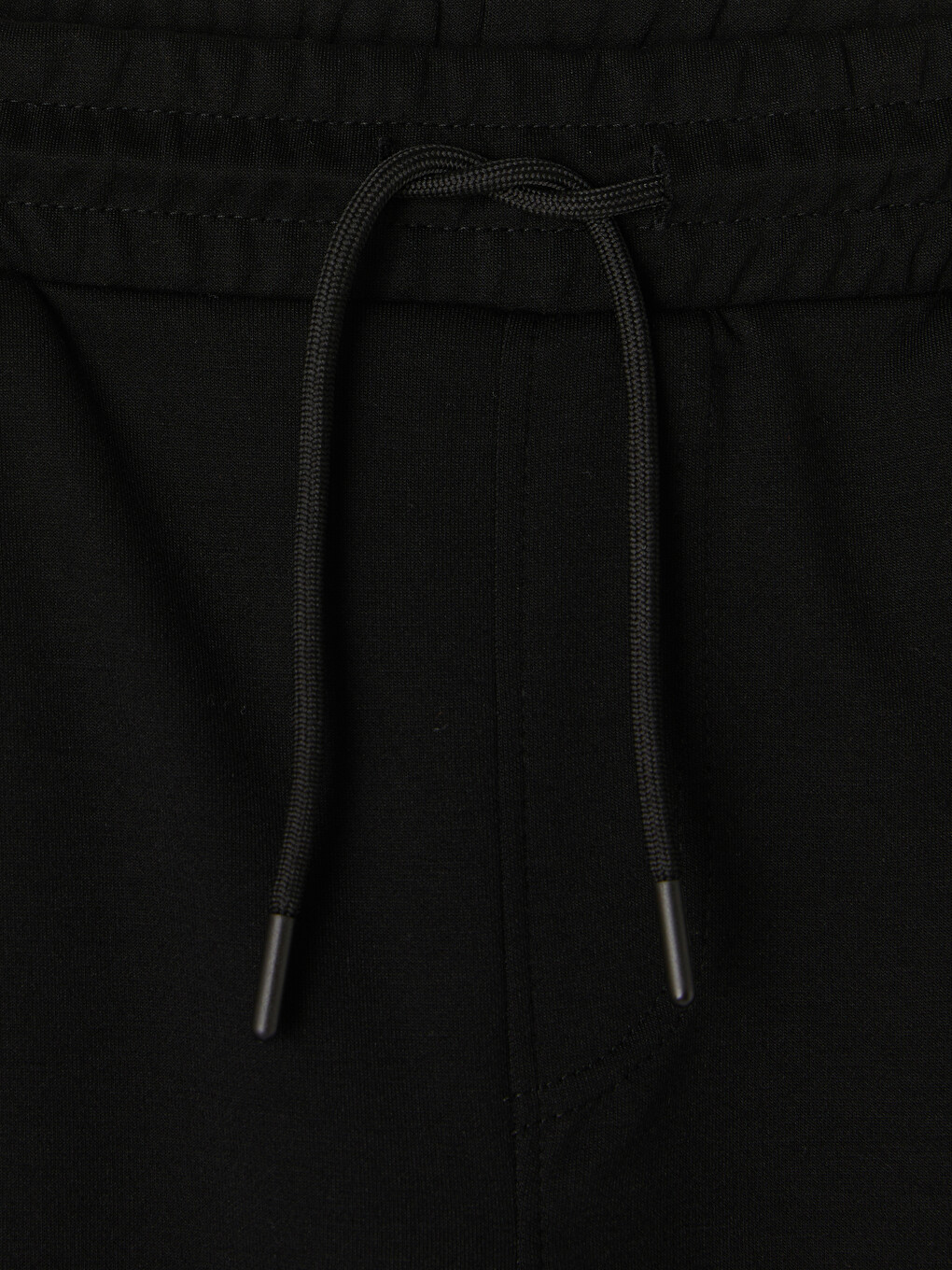 Siyah Regular Fit Erkek Şort-1