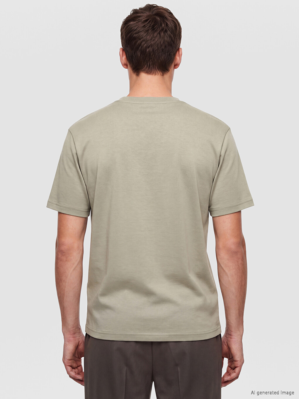 Crew Neck Men's T-shirt-3
