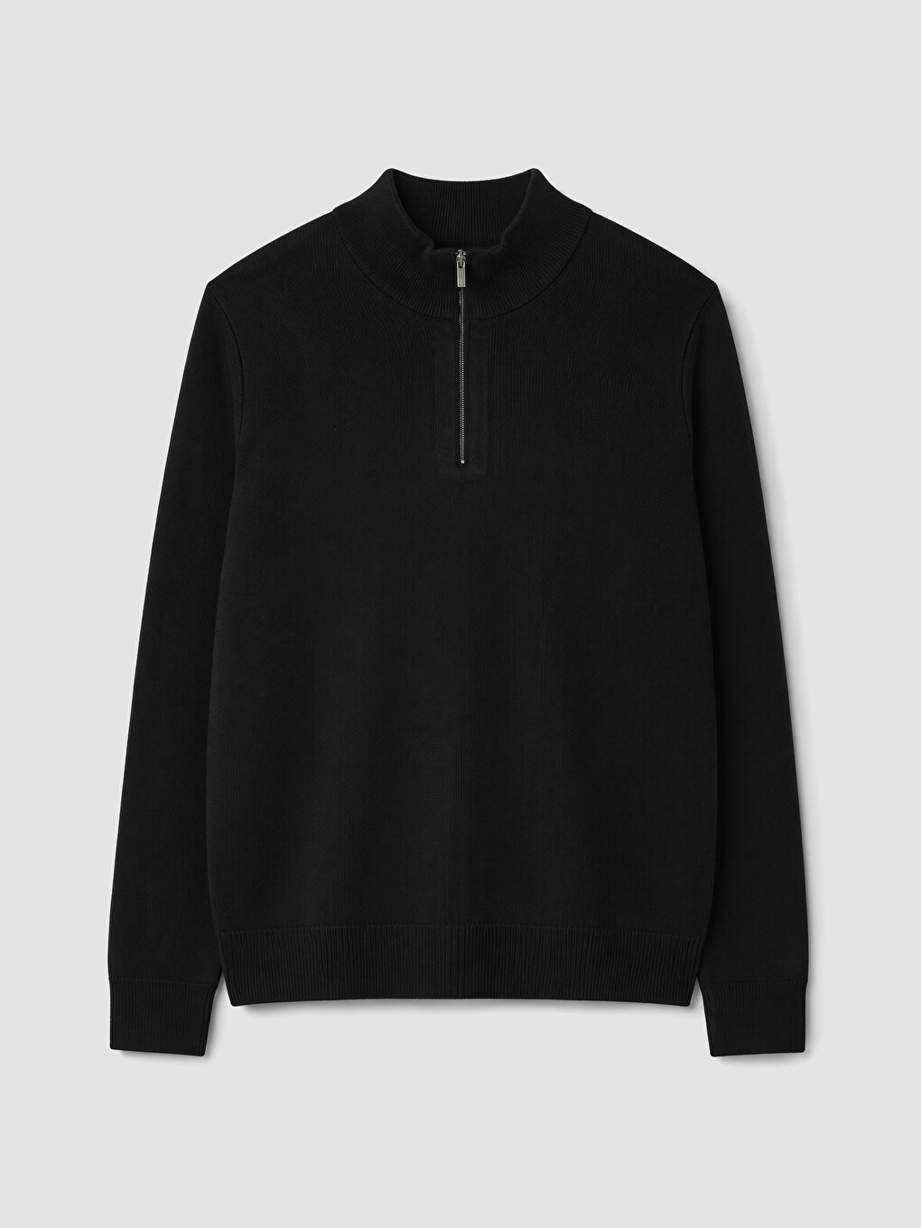 Mock Neck Men's Knitwear Sweater-4