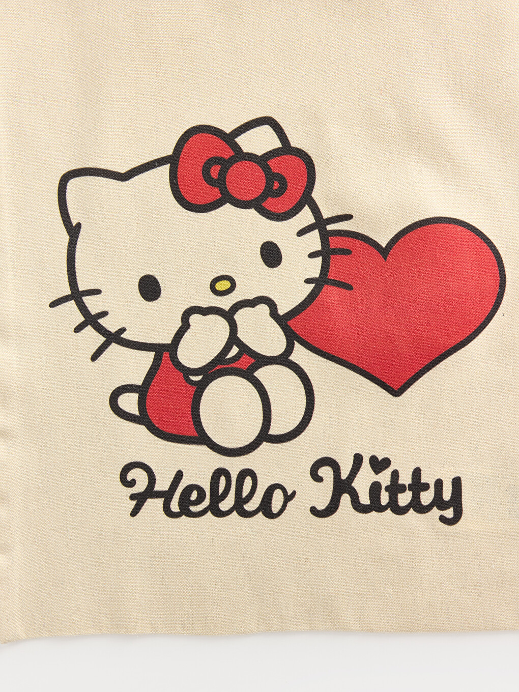 Hello Kitty Printed Canvas Bag-2