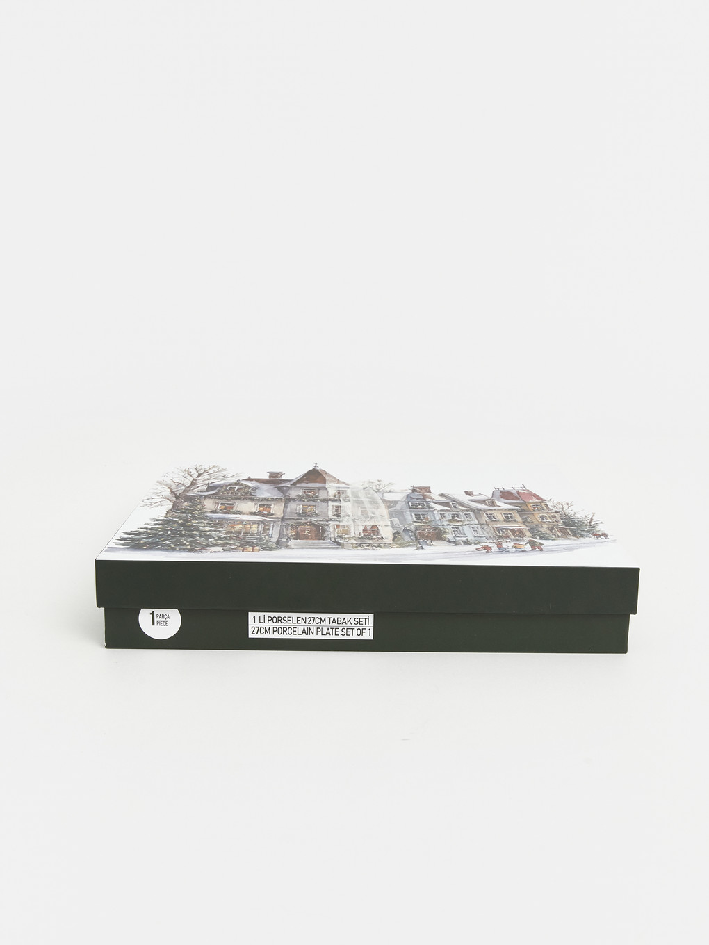 New Year Themed Serving Platter 27 Cm-3