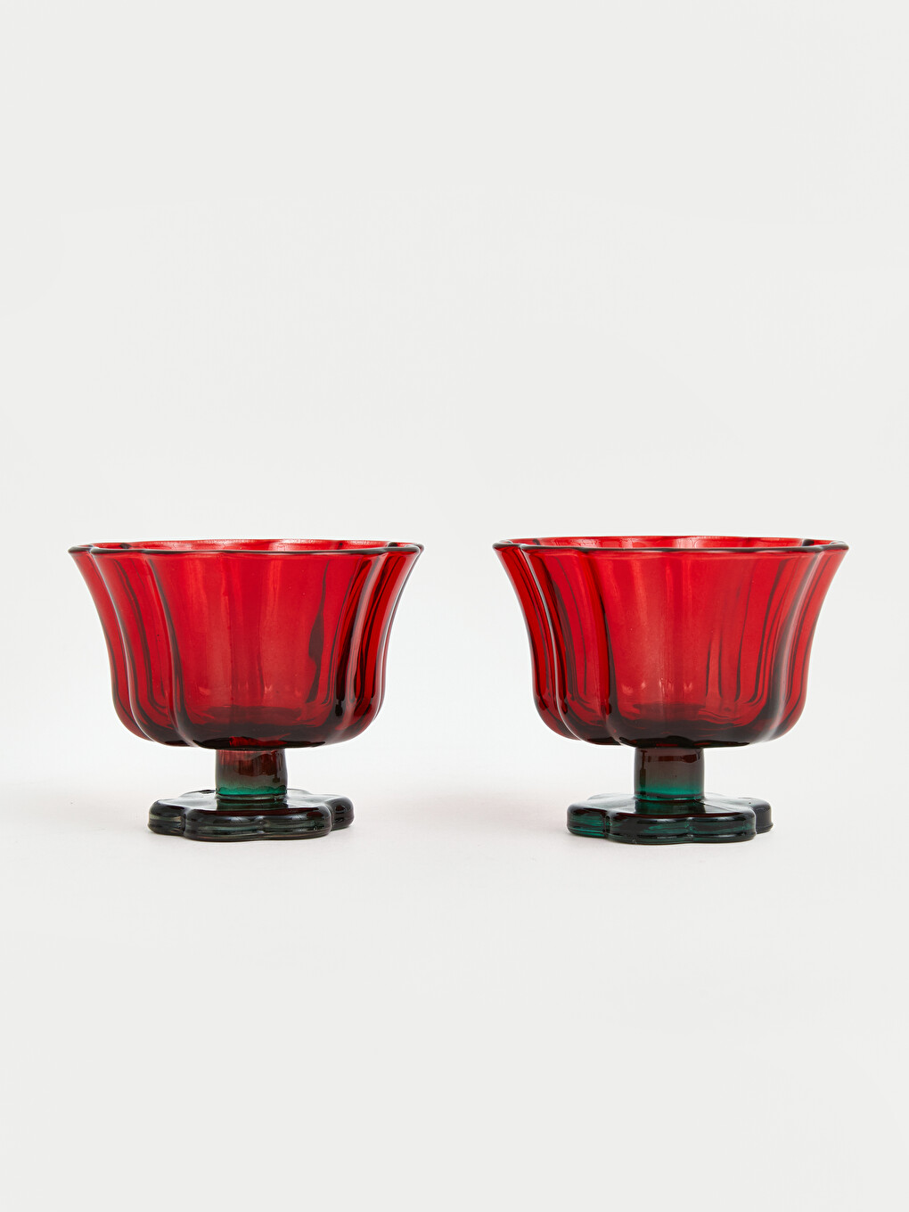 Sliced Glass Bowl 2 Pack-1
