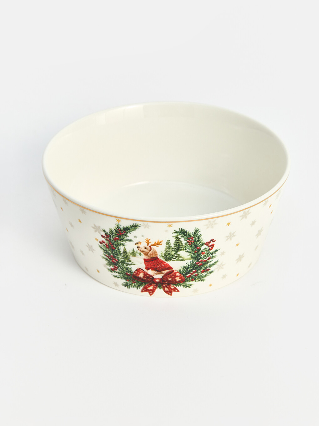 Christmas Themed Porcelain Bowl-2