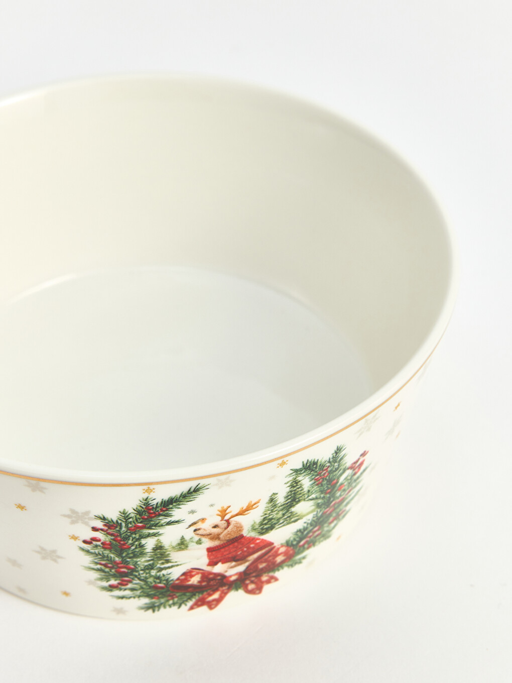 Christmas Themed Porcelain Bowl-3