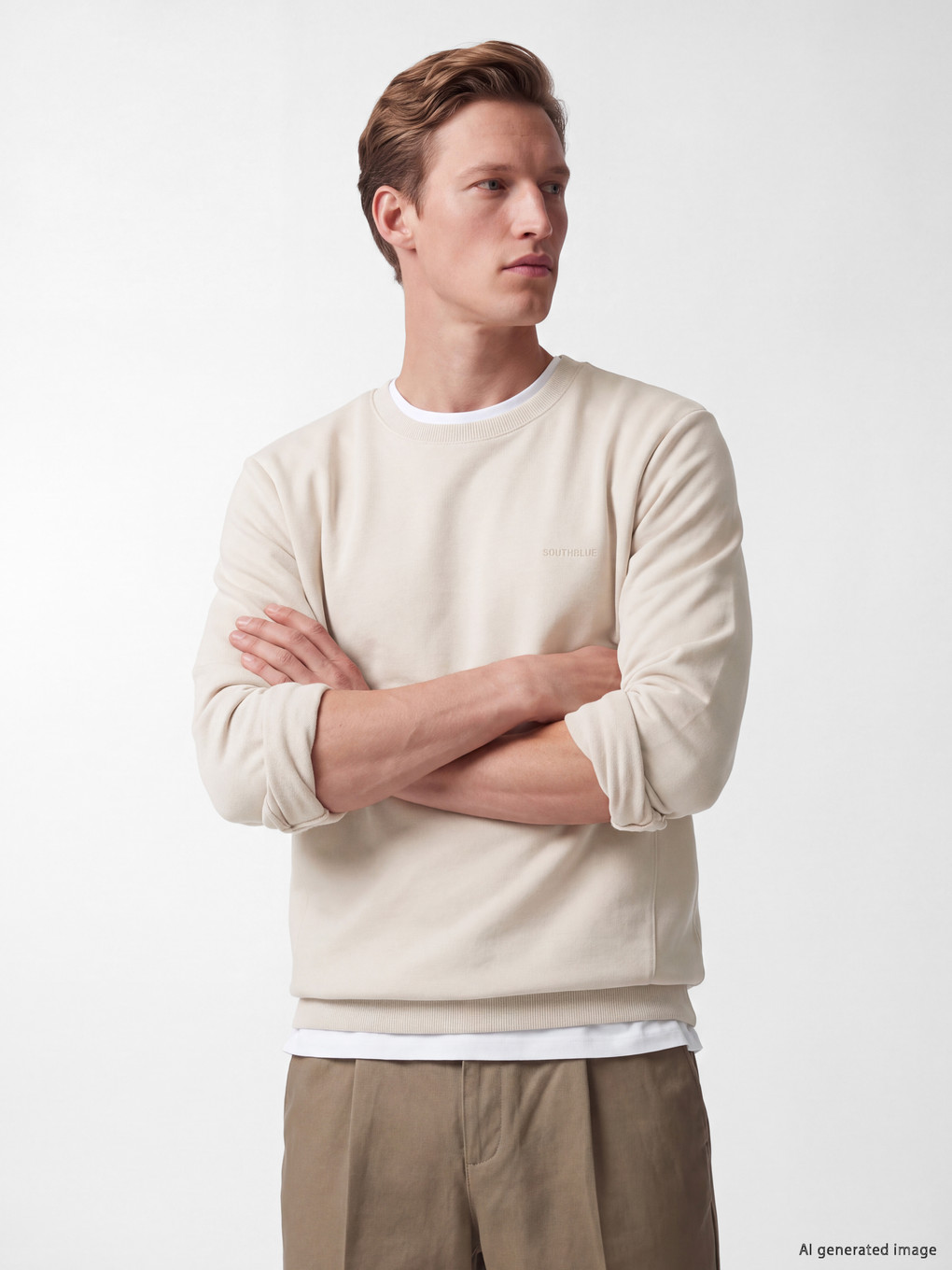 Crew Neck Men's Sweatshirt