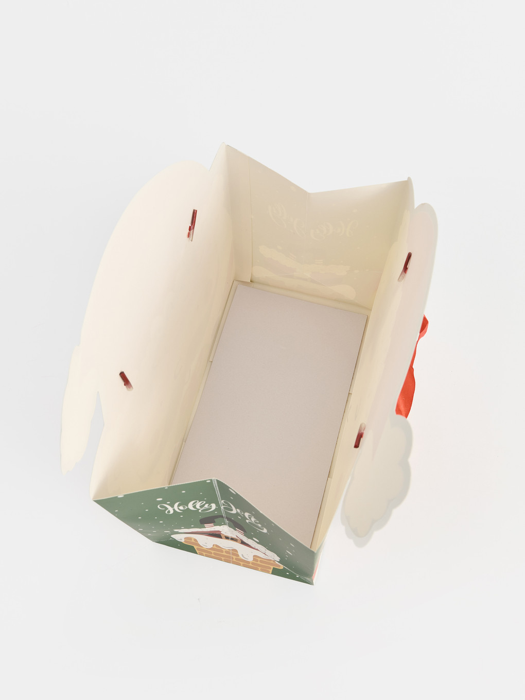 New Year Themed Cardboard Bag-2