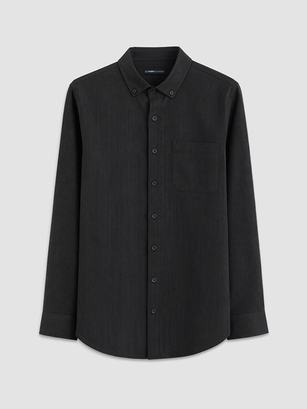 Regular Fit Striped Oxford Men's Shirt-4