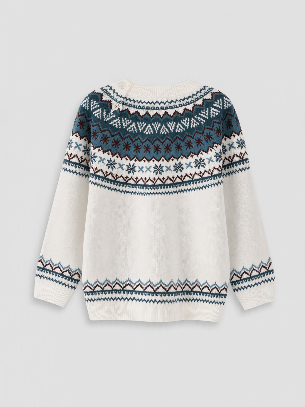 Crew Neck Baby Boys' Knitwear Sweater-1