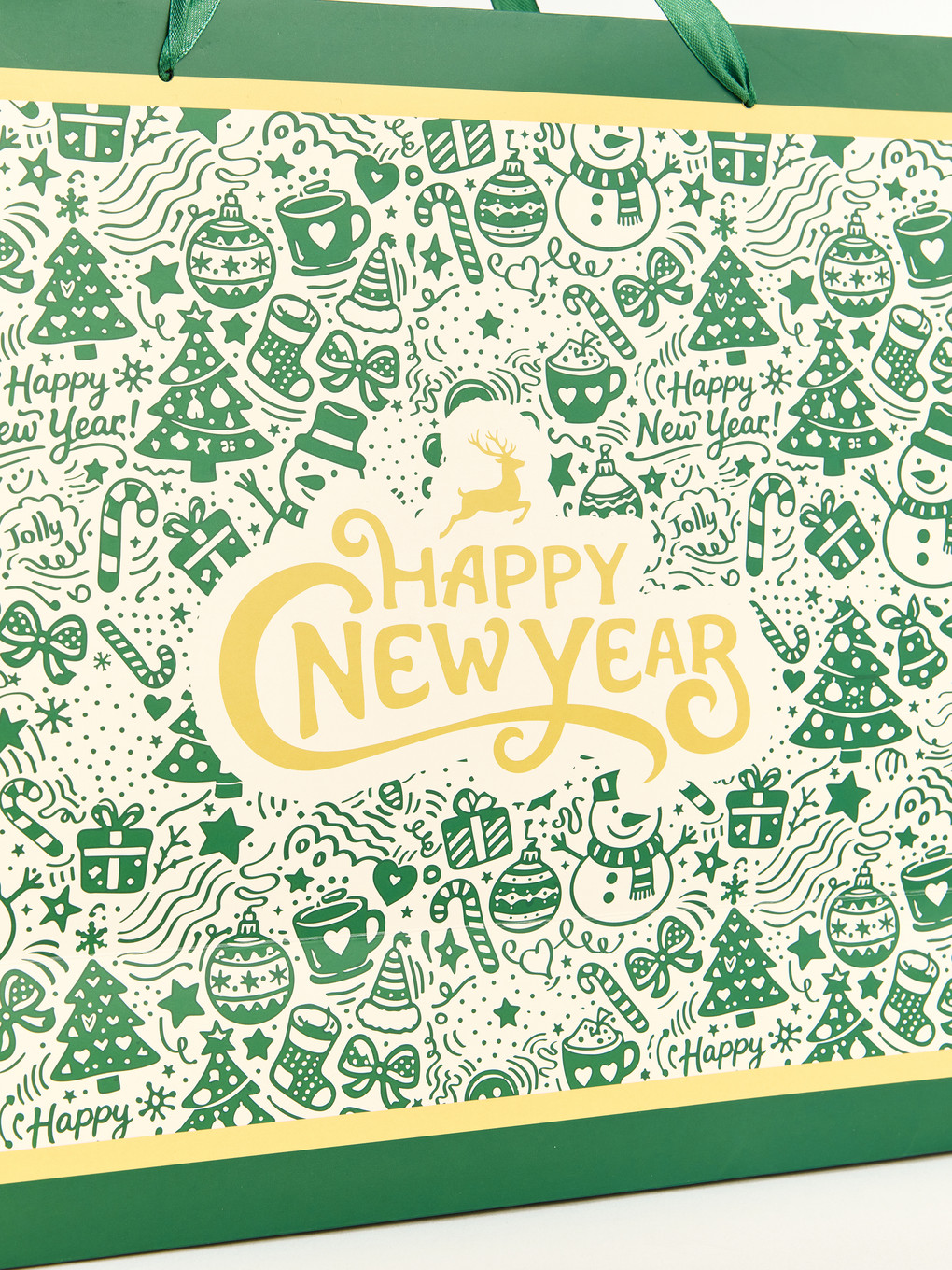 New Year Themed Cardboard Bag-3
