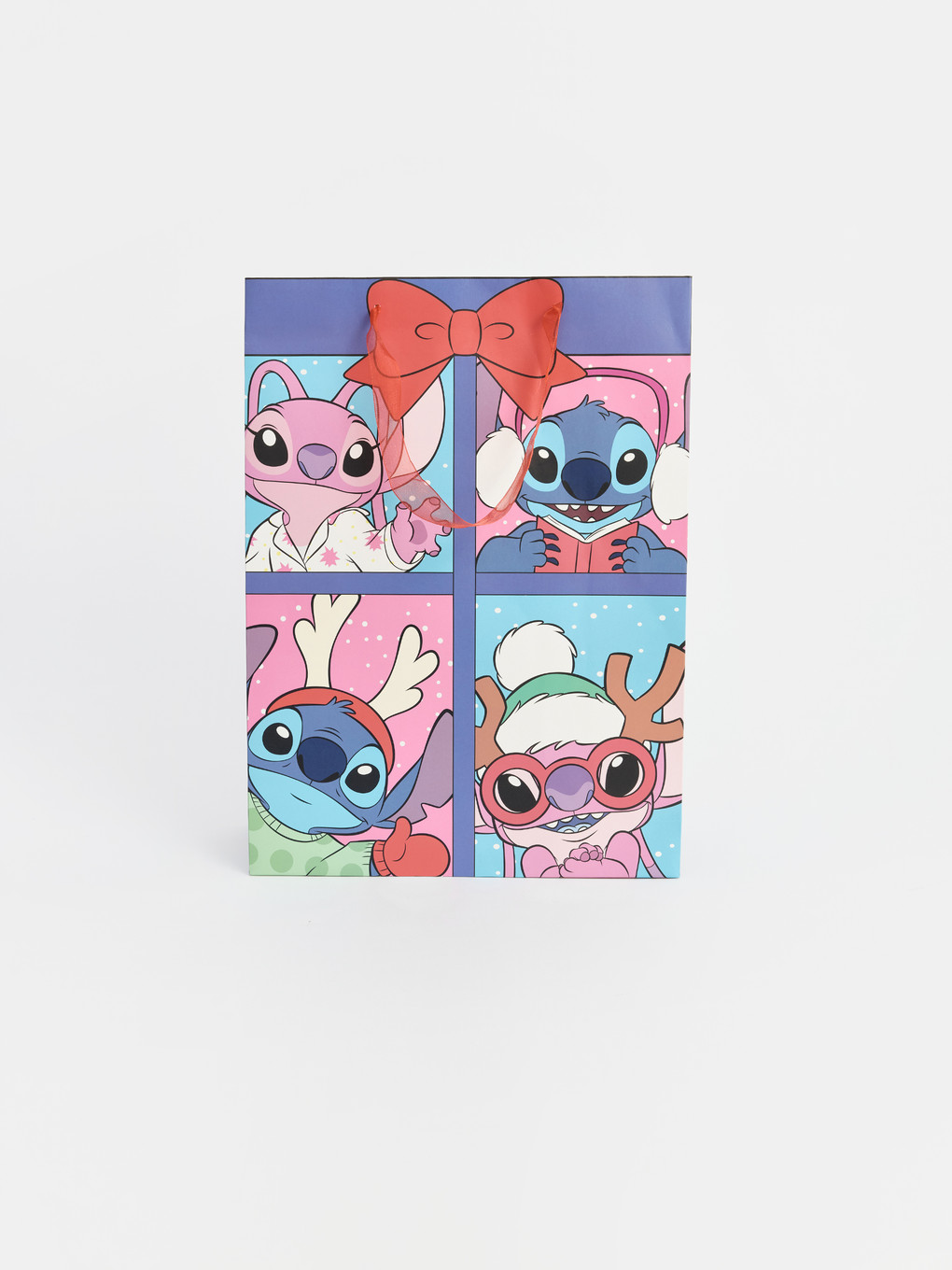 حقيبة كرتونية مطبوعة Stitch