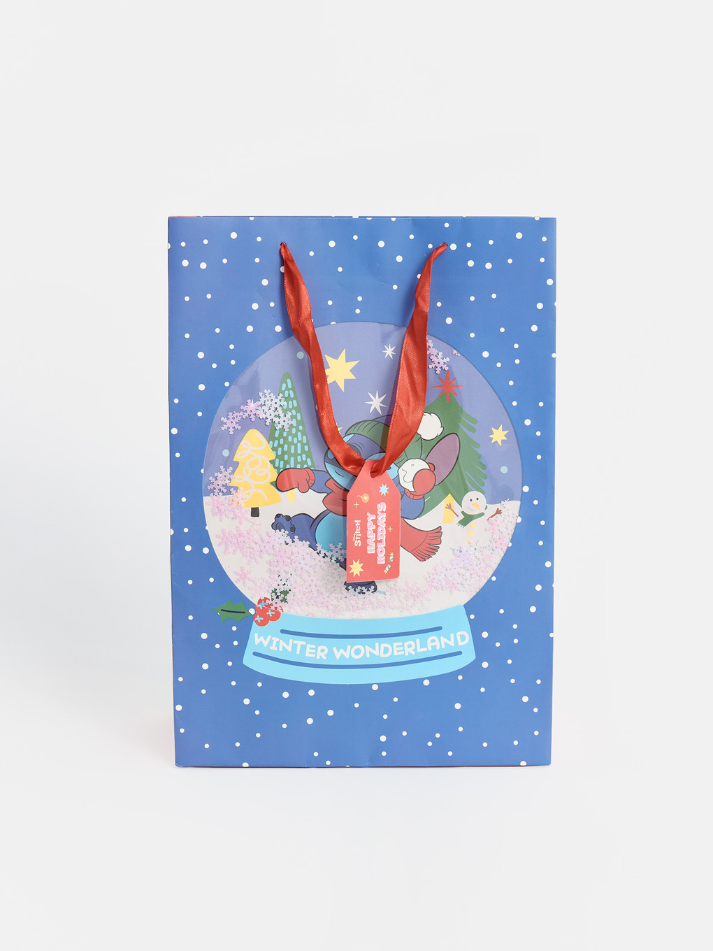 New Year Themed Cardboard Bag