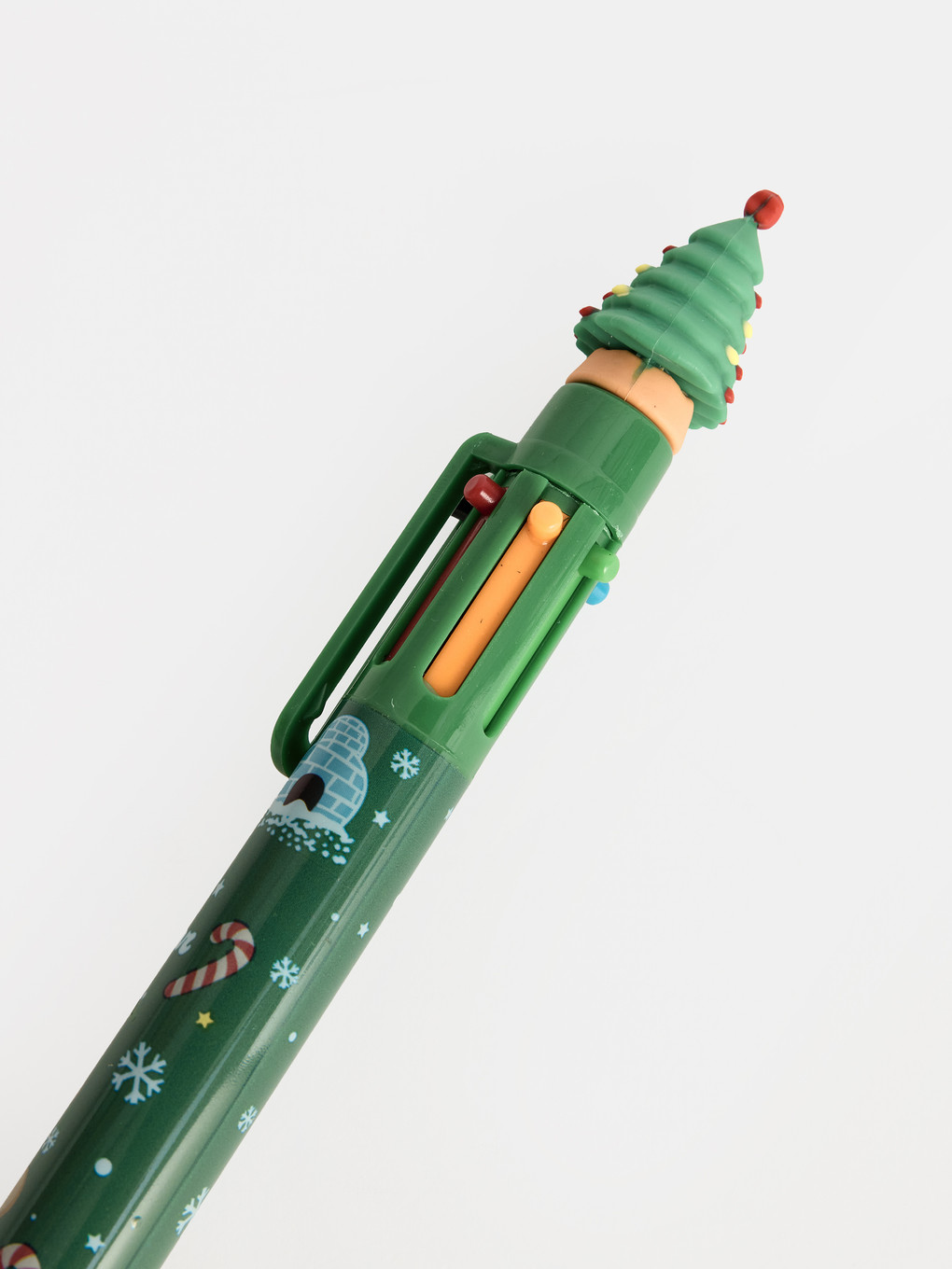 قەڵەمی تۆپی بەڕەنگی ساڵی نوێ-5