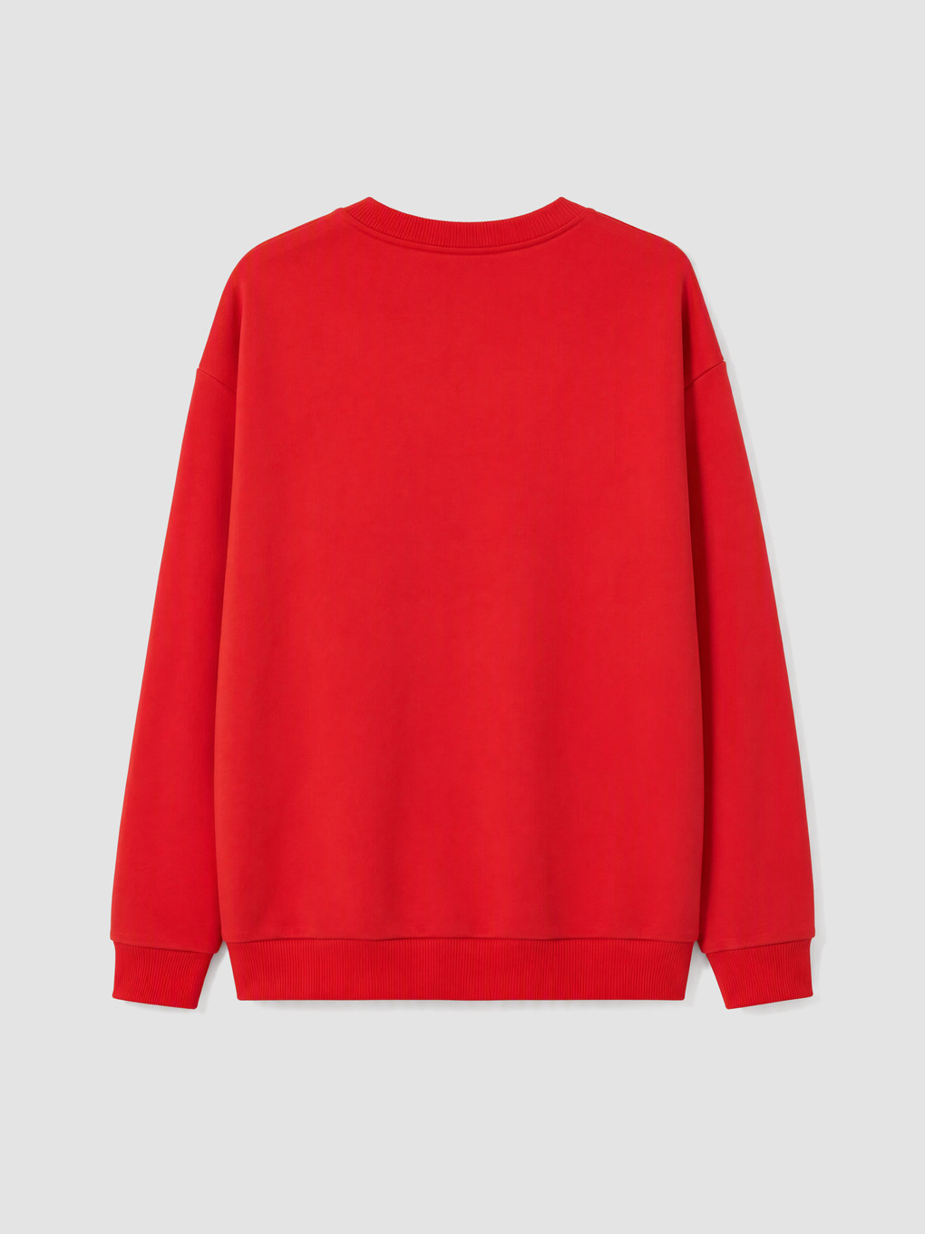 Kırmızı Yeni Yıl Temalı The Simpsons Erkek Çocuk Sweatshirt-3