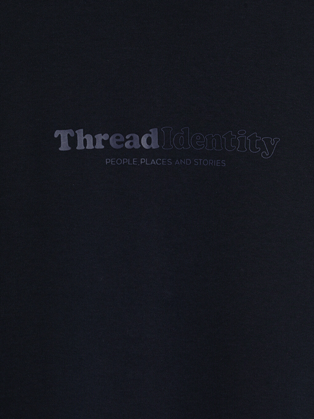 Lacivert Erkek Basic Tişört-2