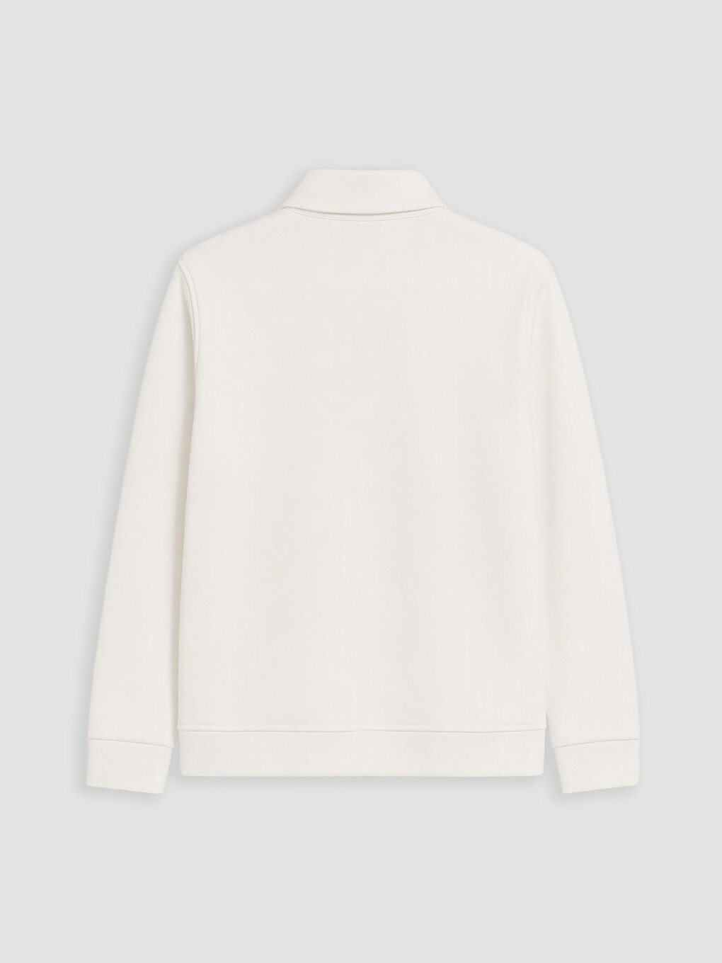 Shirt Collar Embroidered Men's Sweatshirt-2