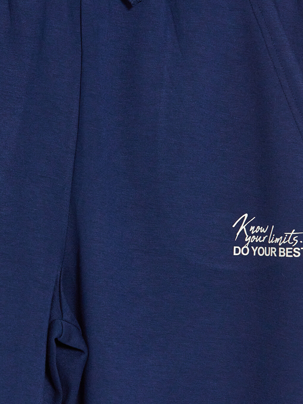 Boy Navy Jogger Sweatpants-1