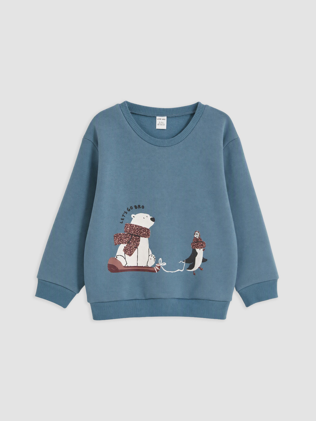 Baby Boy Indigo Tracksuit Set-1