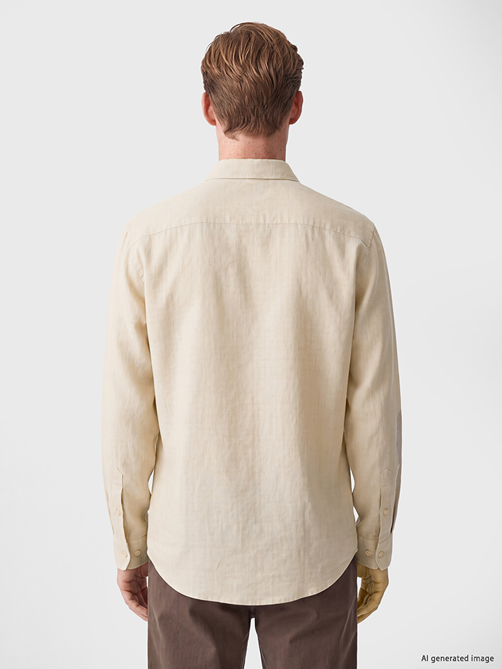 Regular Fit Dobby Men's Shirt-3