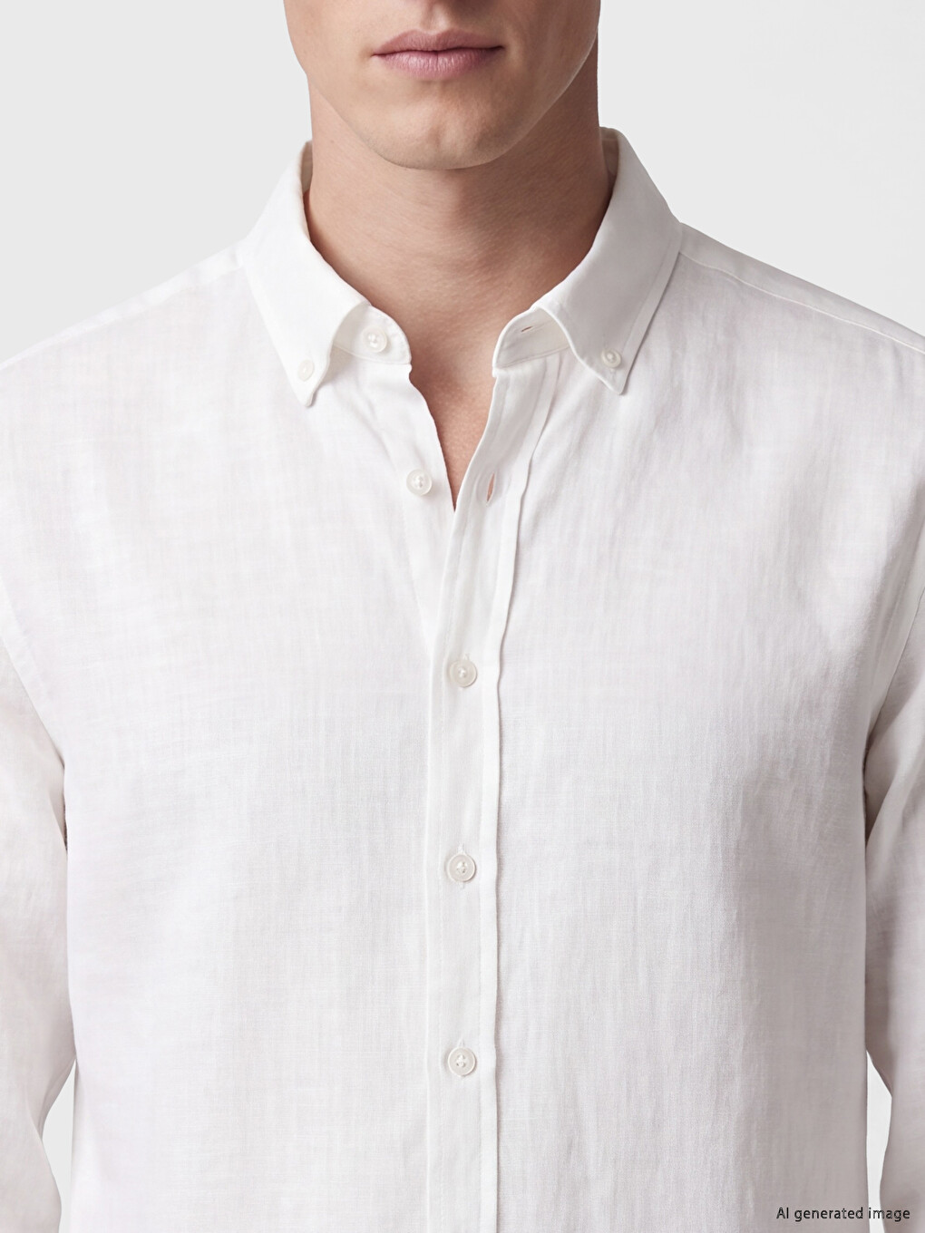 Regular Fit Dobby Men's Shirt-2