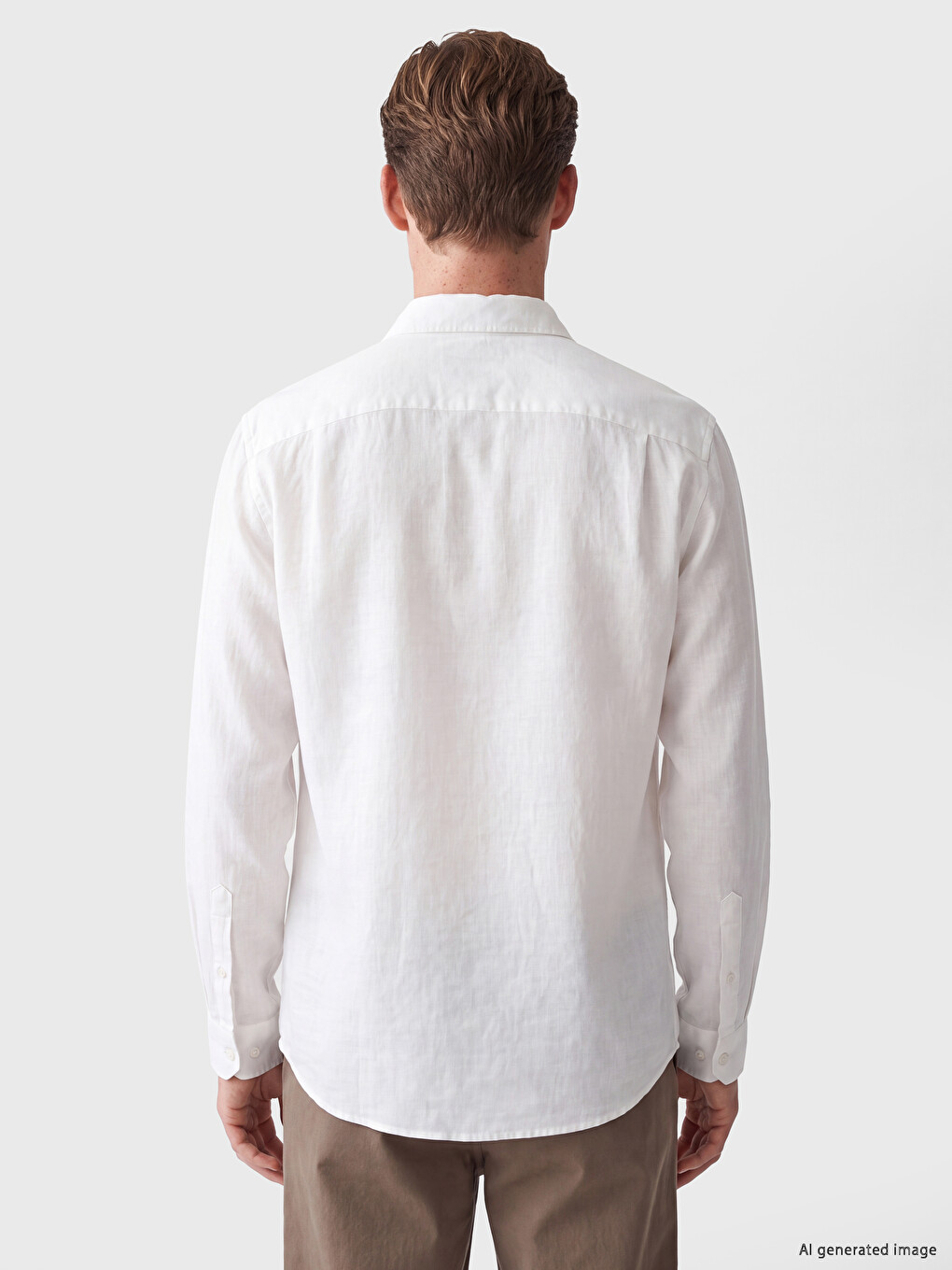 Regular Fit Dobby Men's Shirt-3