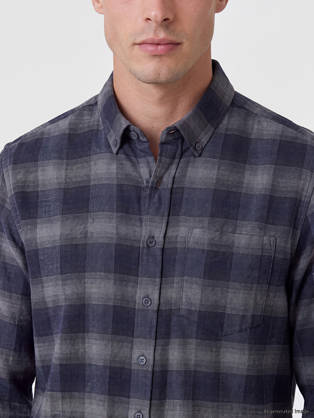 Man Indigo Shirt-2