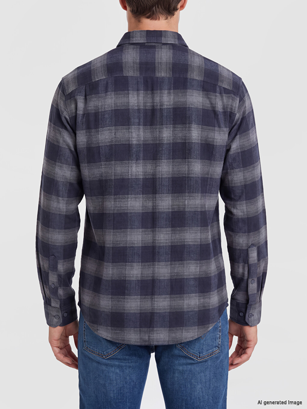 Man Indigo Shirt-3