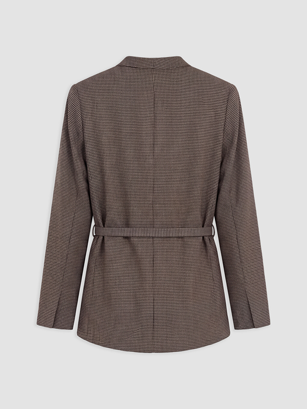 Woman Brown Blazer-6