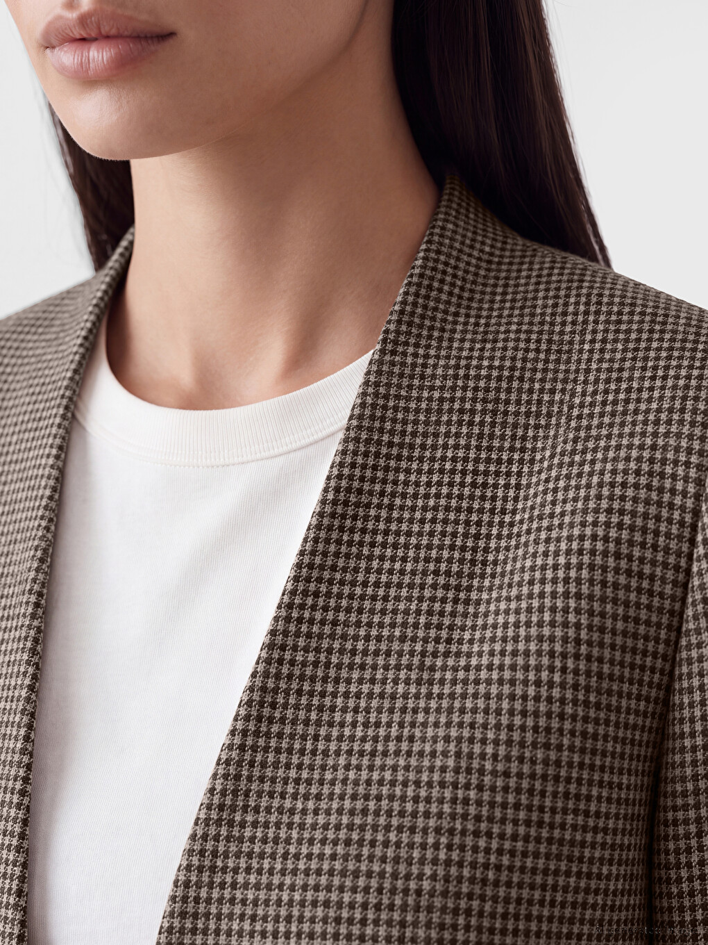 Woman Brown Blazer-2