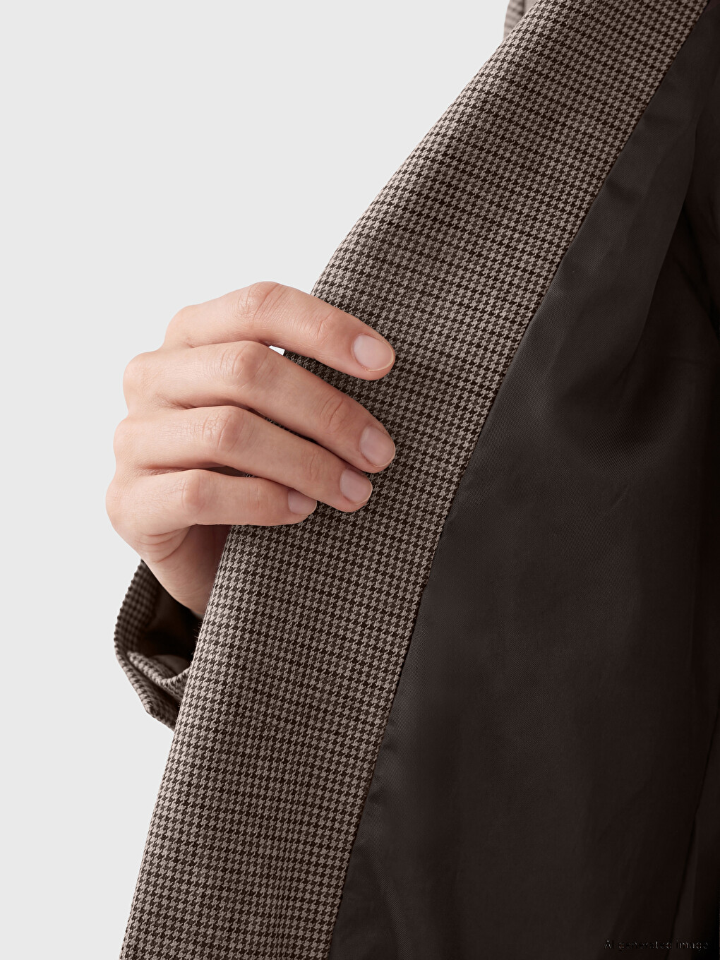 Woman Brown Blazer-4