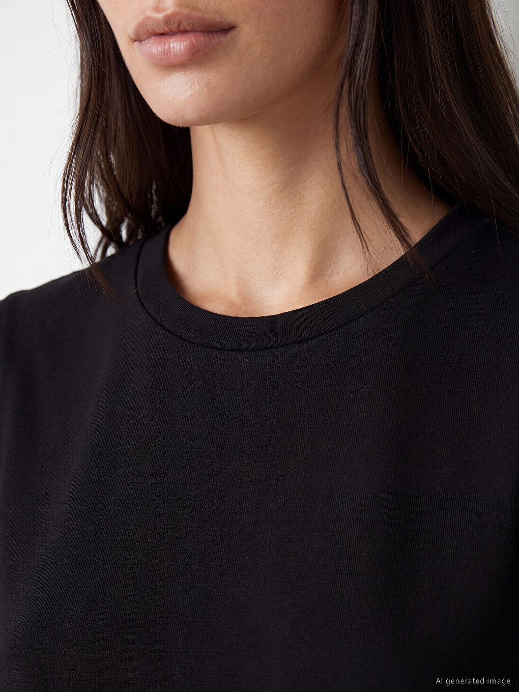 Crew Neck Soft Touch Dress-2