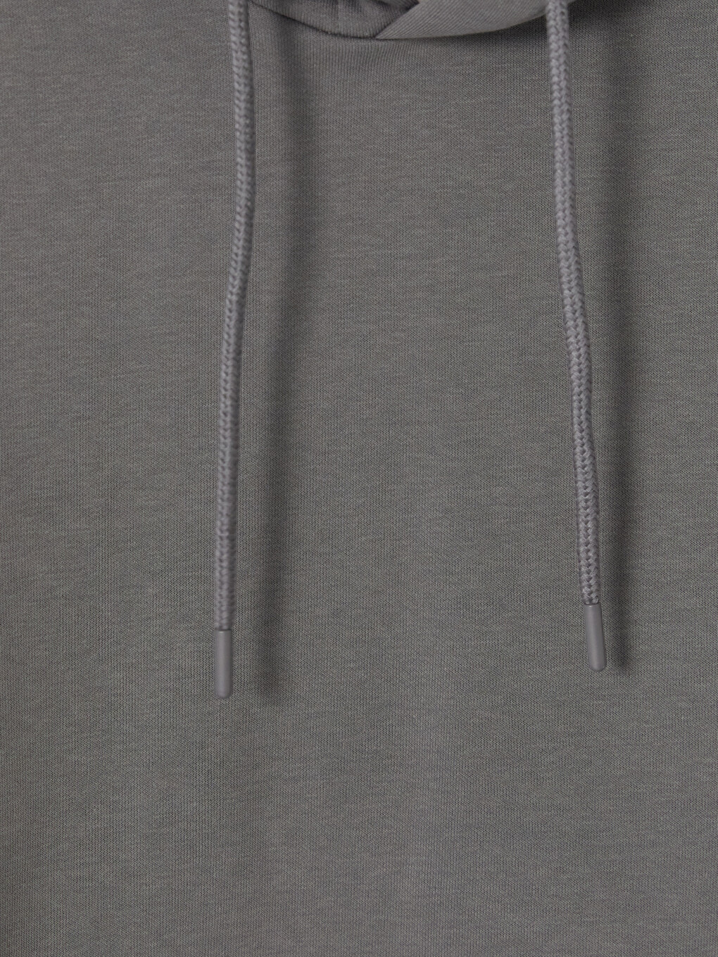 Gri Erkek Kalın Hoodie-2