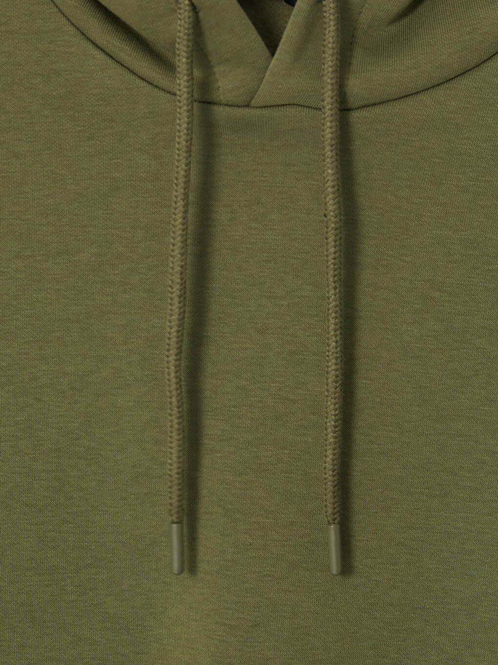 Haki Erkek Kalın Hoodie-2