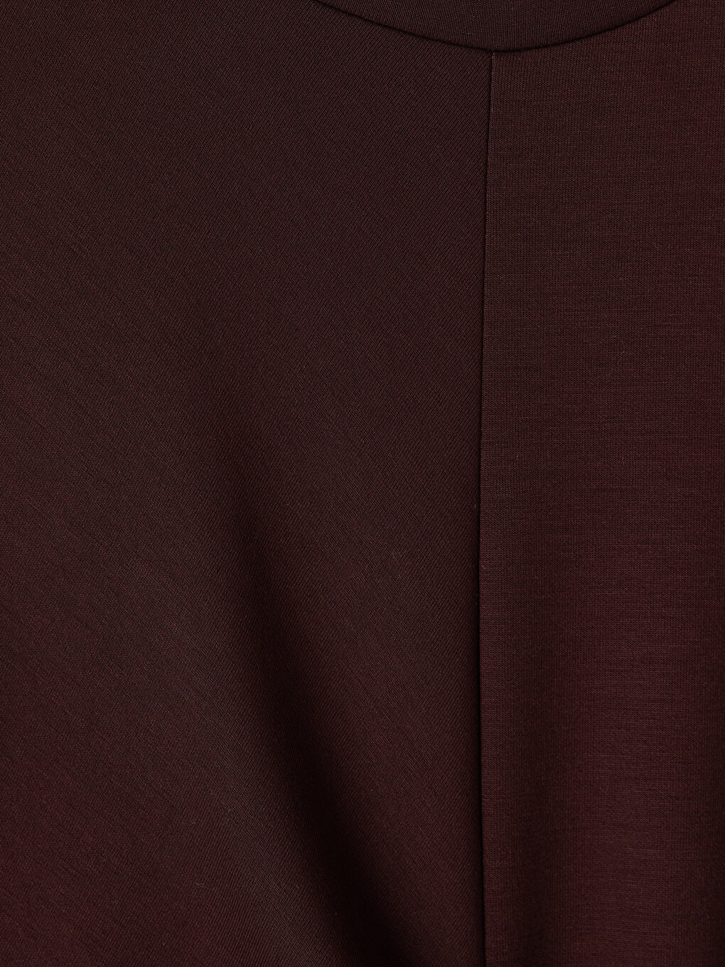 Bordo Soft Touch Beli Bağlamalı Elbise-1
