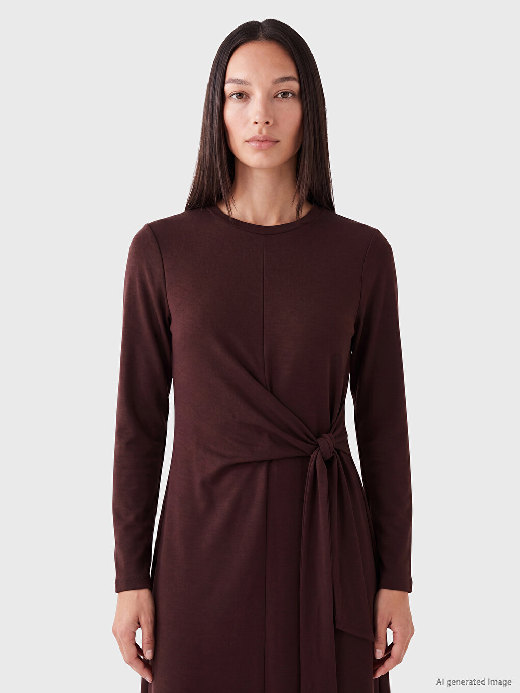 Soft Touch Tie Waist Dress-1
