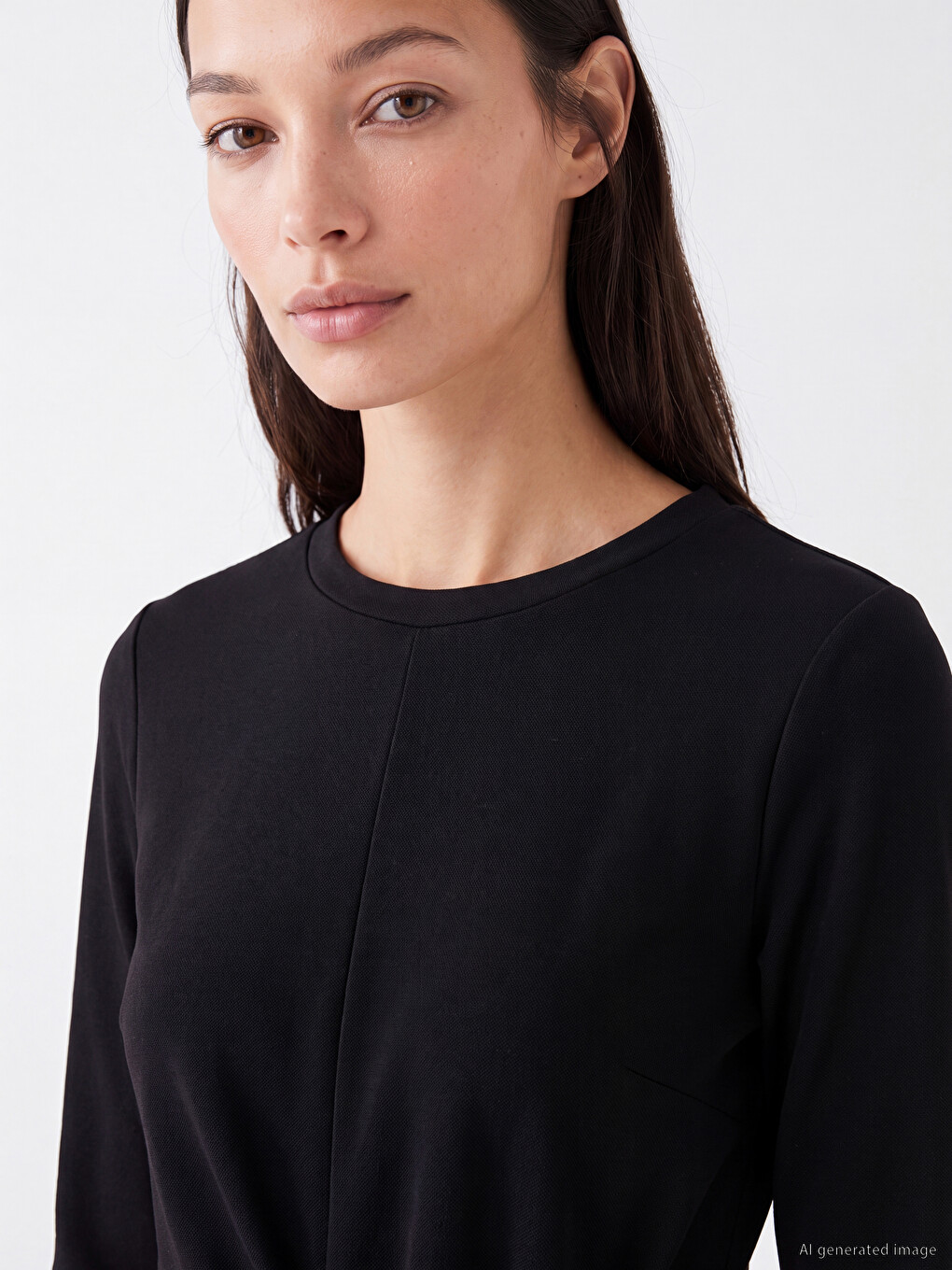 Soft Touch Waist Tie Dress-2