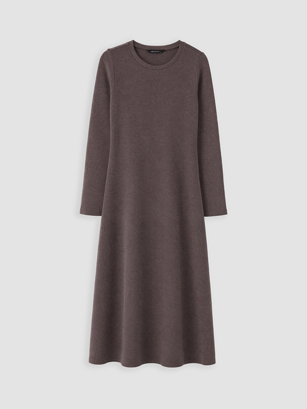 Woman Brown Dress