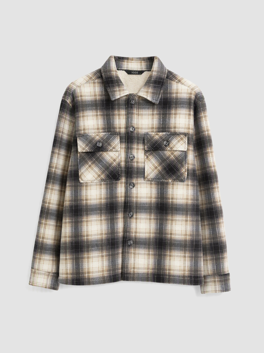Man Grey Overshirt-5