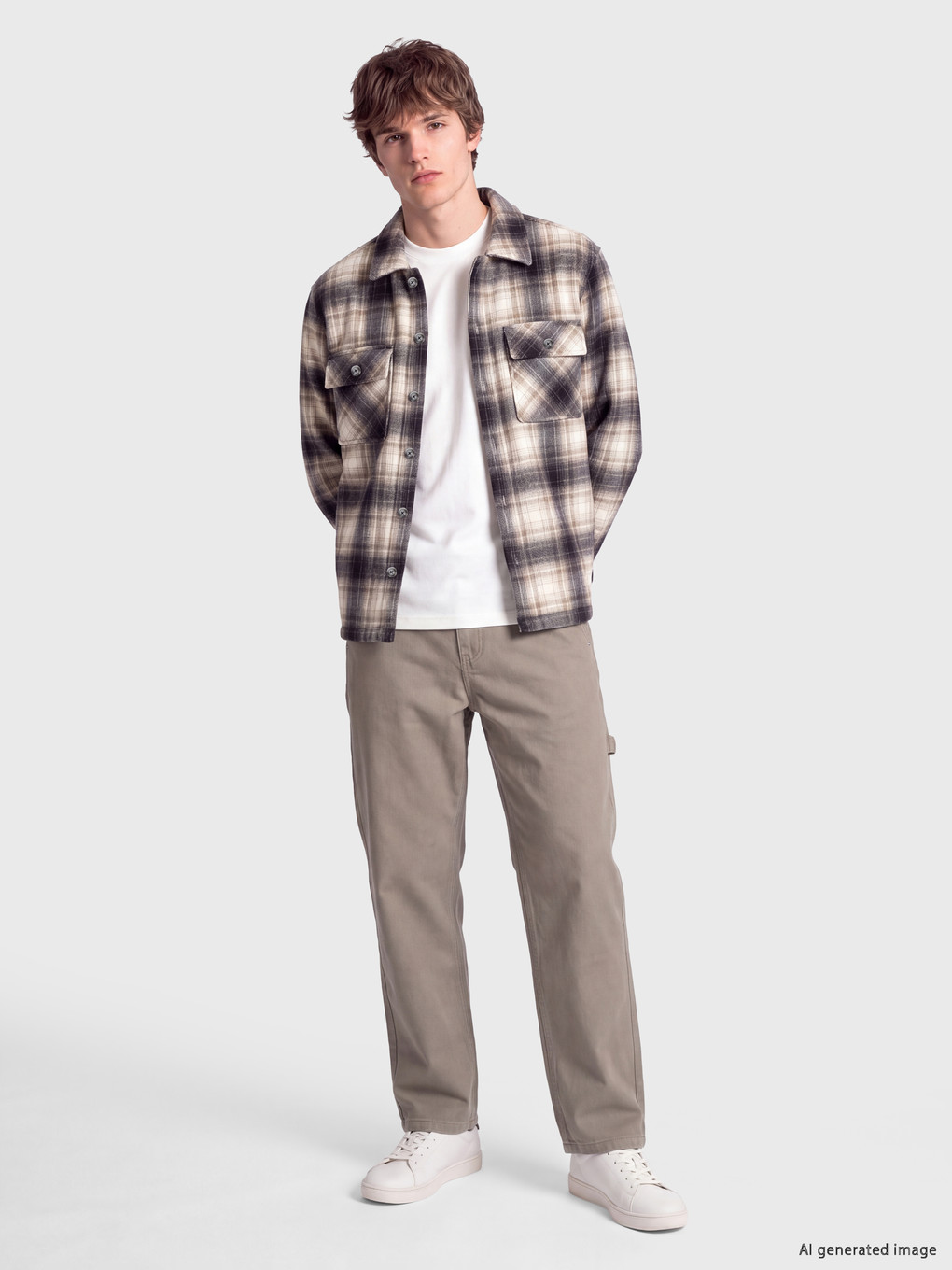 Man Grey Overshirt-1