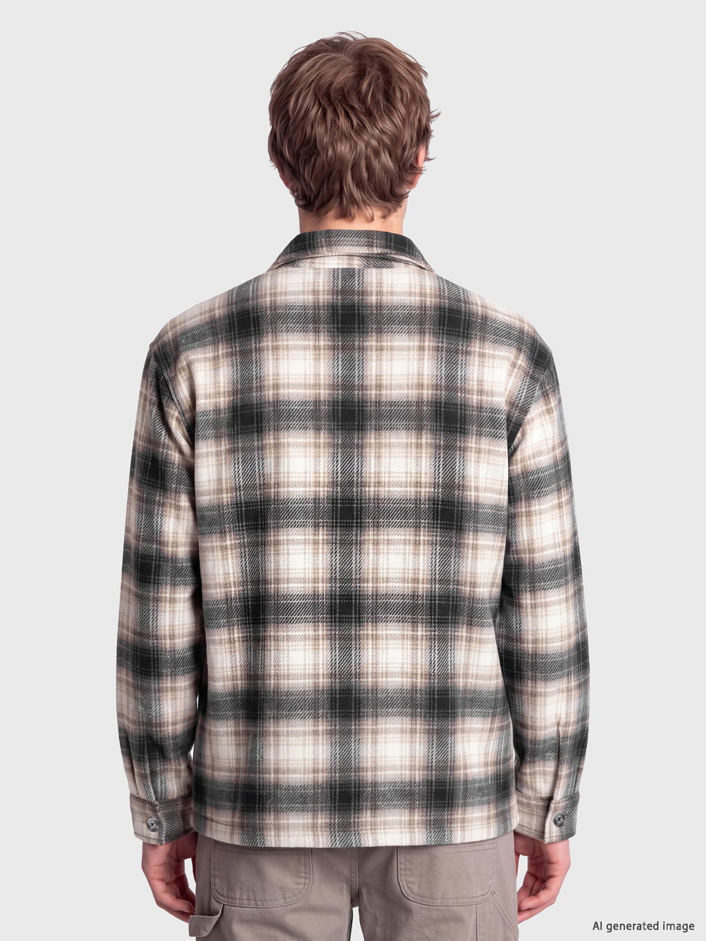 Man Grey Overshirt-3